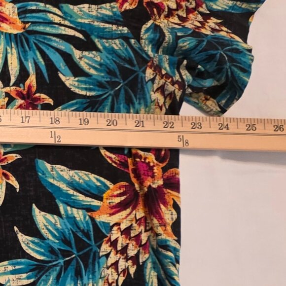 George Men's Tropical short sleeve button down shirt, size L (slim fit) - Picture 5 of 8